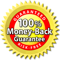 100% money Back Guarantee